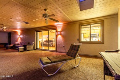 Desert retreat living at its finest in the vibrant active adult on Sun City Riverview Golf Course in Arizona - for sale on GolfHomes.com, golf home, golf lot