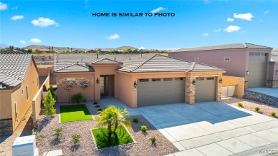 The flagship model of Belle Air Heights can be constructed on on Laughlin Ranch Golf Club in Arizona - for sale on GolfHomes.com, golf home, golf lot