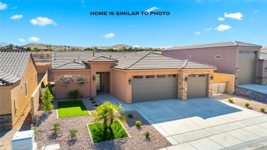 The flagship model of Belle Air Heights can be constructed on on Laughlin Ranch Golf Club in Arizona - for sale on GolfHomes.com, golf home, golf lot