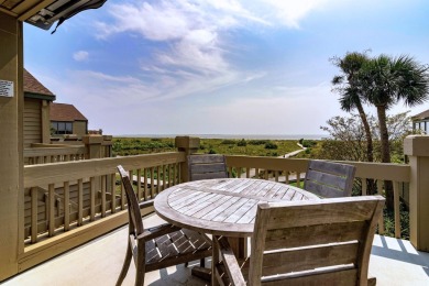 Stunning beachfront end unit villa with direct beach access and on The Seabrook Island Club in South Carolina - for sale on GolfHomes.com, golf home, golf lot