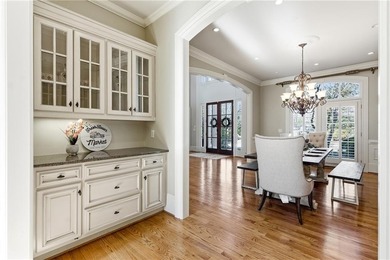 Welcome to your private retreat in the heart of Governors Towne on The Governors Towne Club in Georgia - for sale on GolfHomes.com, golf home, golf lot