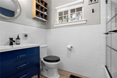 Beautiful remodeled home that backs up to the Tunnel Vision Bike on Bella Vista Country Club and Golf Course in Arkansas - for sale on GolfHomes.com, golf home, golf lot