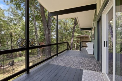 Beautiful remodeled home that backs up to the Tunnel Vision Bike on Bella Vista Country Club and Golf Course in Arkansas - for sale on GolfHomes.com, golf home, golf lot