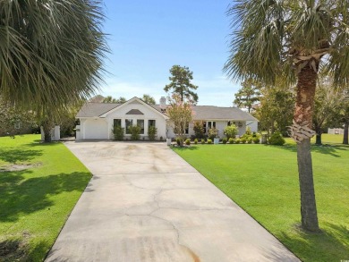 Welcome to this remarkable ranch-style residence, perfectly on Myrtlewood Golf Course and Club  in South Carolina - for sale on GolfHomes.com, golf home, golf lot