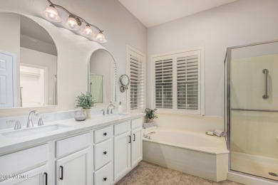Beautifully updated home in the desirable 55+ Trilogy at Power on Trilogy Golf Club At Power Ranch in Arizona - for sale on GolfHomes.com, golf home, golf lot