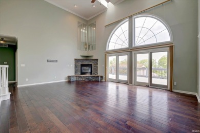 Custom built one and a half story home over a walkout basement on The Eagle Pointe Golf Resort in Indiana - for sale on GolfHomes.com, golf home, golf lot