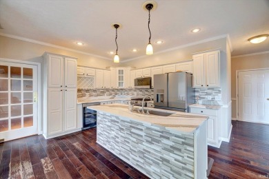 Custom built one and a half story home over a walkout basement on The Eagle Pointe Golf Resort in Indiana - for sale on GolfHomes.com, golf home, golf lot