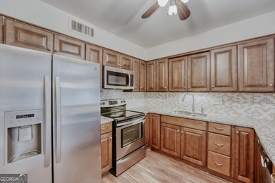 Awesome updated 2 bedroom, 2 bath condo in beautiful Cross Creek on Cross Creek Golf Course in Georgia - for sale on GolfHomes.com, golf home, golf lot