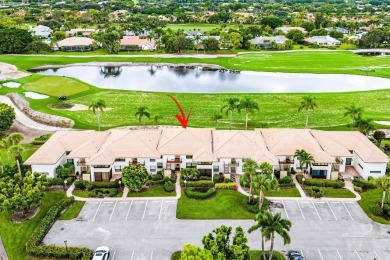 Spectacular lake and lush double fairway views from this 1st on Pine Tree Golf Club in Florida - for sale on GolfHomes.com, golf home, golf lot