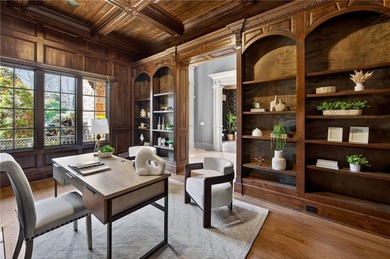 Perfectly positioned to capture sweeping views of the lake and on Manor Golf and Country Club in Georgia - for sale on GolfHomes.com, golf home, golf lot