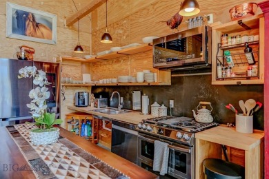 Contemporary living meets Livingston's timeless appeal. Built in on Livingston Golf Course in Montana - for sale on GolfHomes.com, golf home, golf lot