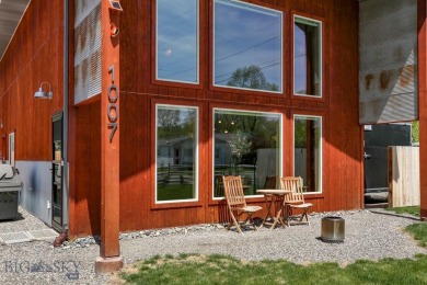 Contemporary living meets Livingston's timeless appeal. Built in on Livingston Golf Course in Montana - for sale on GolfHomes.com, golf home, golf lot