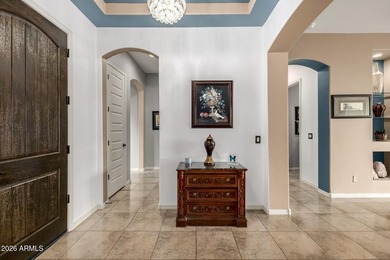 LOOKING FOR AN ACTIVE LIFESTYLE? This charming front courtyard on Poston Butte Golf Club in Arizona - for sale on GolfHomes.com, golf home, golf lot