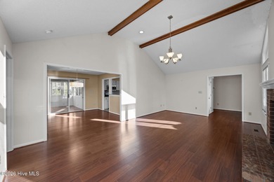 Welcome home to this 3-bedroom, 2-bath residence in the on River Bend Golf and Country Club in North Carolina - for sale on GolfHomes.com, golf home, golf lot