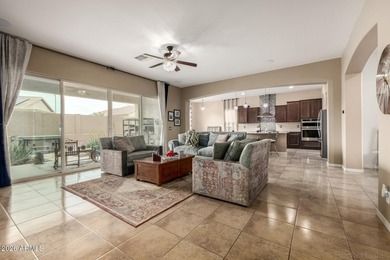 LOOKING FOR AN ACTIVE LIFESTYLE? This charming front courtyard on Poston Butte Golf Club in Arizona - for sale on GolfHomes.com, golf home, golf lot