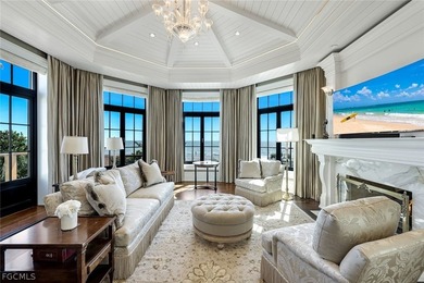 Set on 4.55 acres at the very end of prestigious W Gulf Drive on  in Florida - for sale on GolfHomes.com, golf home, golf lot