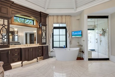 Set on 4.55 acres at the very end of prestigious W Gulf Drive on  in Florida - for sale on GolfHomes.com, golf home, golf lot