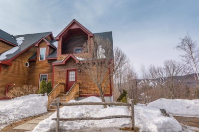 Stunning Post and Beam style townhome overlooking spectacular on Mount Snow Golf Club in Vermont - for sale on GolfHomes.com, golf home, golf lot