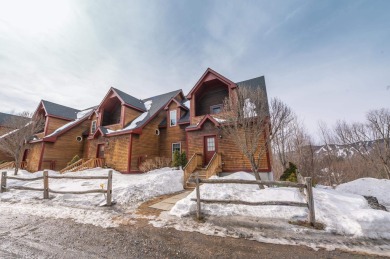 Stunning Post and Beam style townhome overlooking spectacular on Mount Snow Golf Club in Vermont - for sale on GolfHomes.com, golf home, golf lot