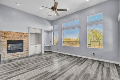 Welcome to this single-story residence located behind the gates on Red Rock Country Club in Nevada - for sale on GolfHomes.com, golf home, golf lot