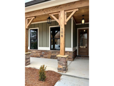 **Move In Ready!! An Inspired Expression of Mountain Elegance at on The Highlands Course at Lake Arrowhead in Georgia - for sale on GolfHomes.com, golf home, golf lot