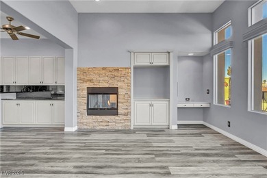 Welcome to this single-story residence located behind the gates on Red Rock Country Club in Nevada - for sale on GolfHomes.com, golf home, golf lot