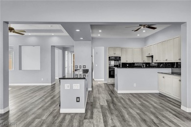 Welcome to this single-story residence located behind the gates on Red Rock Country Club in Nevada - for sale on GolfHomes.com, golf home, golf lot