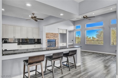 Welcome to this single-story residence located behind the gates on Red Rock Country Club in Nevada - for sale on GolfHomes.com, golf home, golf lot