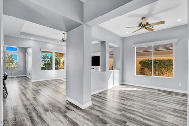 Welcome to this single-story residence located behind the gates on Red Rock Country Club in Nevada - for sale on GolfHomes.com, golf home, golf lot