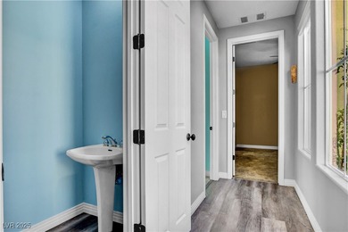 Welcome to this single-story residence located behind the gates on Red Rock Country Club in Nevada - for sale on GolfHomes.com, golf home, golf lot