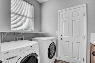 Welcome to this single-story residence located behind the gates on Red Rock Country Club in Nevada - for sale on GolfHomes.com, golf home, golf lot