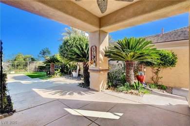 Welcome to this single-story residence located behind the gates on Red Rock Country Club in Nevada - for sale on GolfHomes.com, golf home, golf lot