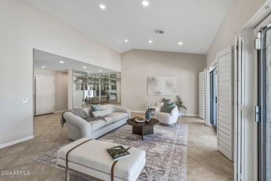 A luxurious single-family home on a prime lot overlooking on Briarwood Country Club in Arizona - for sale on GolfHomes.com, golf home, golf lot