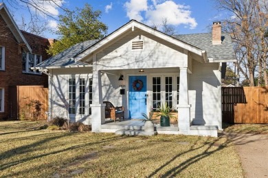 Discover the charm of this delightful cottage, perfectly on Stevens Park Golf Course in Texas - for sale on GolfHomes.com, golf home, golf lot