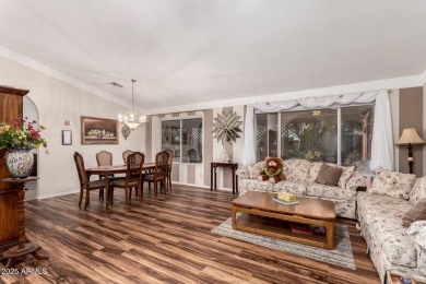This spacious Sun Lakes move-in ready homeand has a wonderful on Cottonwood Country Club in Arizona - for sale on GolfHomes.com, golf home, golf lot