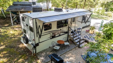 Discover a pristine 0.14-acre lot tucked away on a quiet private on River Golf and Country Club at Lake Royale in North Carolina - for sale on GolfHomes.com, golf home, golf lot