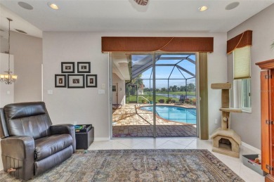 Stunning Pool Home with River Views in Rotonda West - No Flood on Rotonda Golf and Country Club - Long Marsh  in Florida - for sale on GolfHomes.com, golf home, golf lot