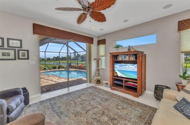 Stunning Pool Home with River Views in Rotonda West - No Flood on Rotonda Golf and Country Club - Long Marsh  in Florida - for sale on GolfHomes.com, golf home, golf lot