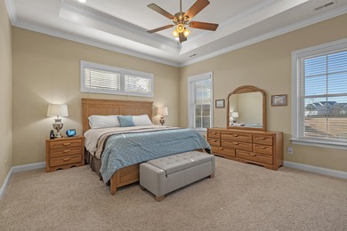 This exquisite single-level home on a pristine lake lot in the on Myrtlewood Golf Course and Club  in South Carolina - for sale on GolfHomes.com, golf home, golf lot