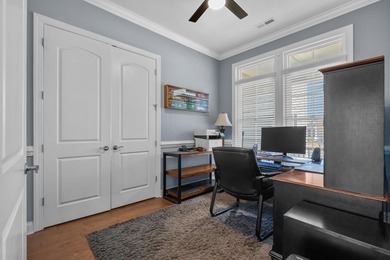 This exquisite single-level home on a pristine lake lot in the on Myrtlewood Golf Course and Club  in South Carolina - for sale on GolfHomes.com, golf home, golf lot