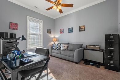 This exquisite single-level home on a pristine lake lot in the on Myrtlewood Golf Course and Club  in South Carolina - for sale on GolfHomes.com, golf home, golf lot