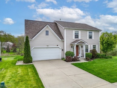Discover this well-maintained 4 bed, 2 full/2 half bath colonial on Boulder Creek Golf Club in Ohio - for sale on GolfHomes.com, golf home, golf lot