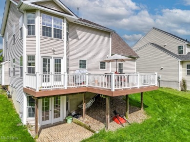 Discover this well-maintained 4 bed, 2 full/2 half bath colonial on Boulder Creek Golf Club in Ohio - for sale on GolfHomes.com, golf home, golf lot