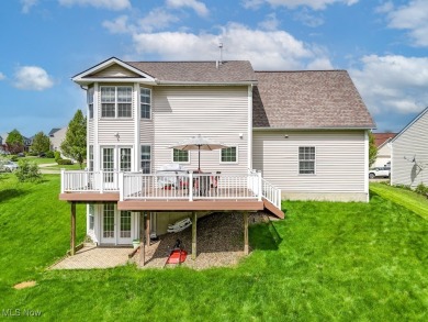 Discover this well-maintained 4 bed, 2 full/2 half bath colonial on Boulder Creek Golf Club in Ohio - for sale on GolfHomes.com, golf home, golf lot