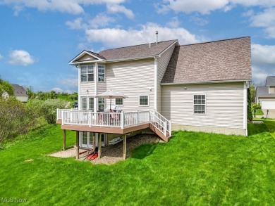 Discover this well-maintained 4 bed, 2 full/2 half bath colonial on Boulder Creek Golf Club in Ohio - for sale on GolfHomes.com, golf home, golf lot