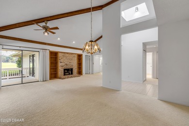 Take in peaceful golf course views from this inviting 2 bedroom on Sugar Mill Country Club in Florida - for sale on GolfHomes.com, golf home, golf lot