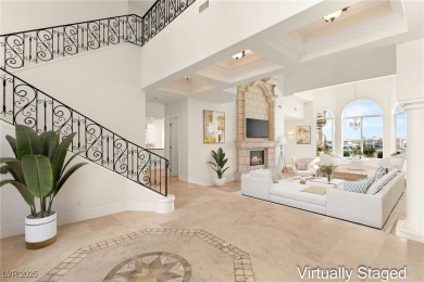 This stunning 6,918 sq ft custom home offers unparalleled luxury on  in Nevada - for sale on GolfHomes.com, golf home, golf lot
