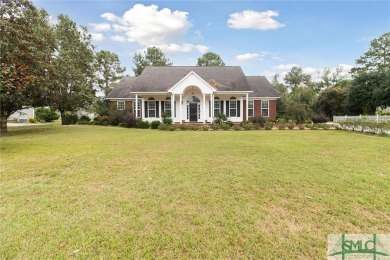 Discover this beautiful home backing up to the scenic Georgia on Georgia Southern Golf course in Georgia - for sale on GolfHomes.com, golf home, golf lot