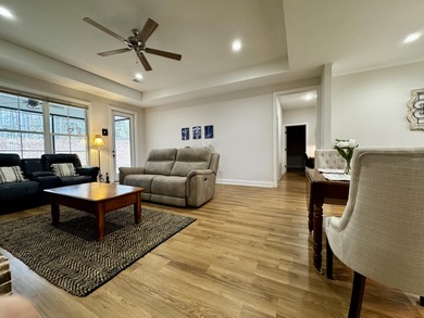 Luxury Meets Privacy: Impeccable Sinclair Floorplan in on Monticello Golf Club At Savannah Lakes in South Carolina - for sale on GolfHomes.com, golf home, golf lot