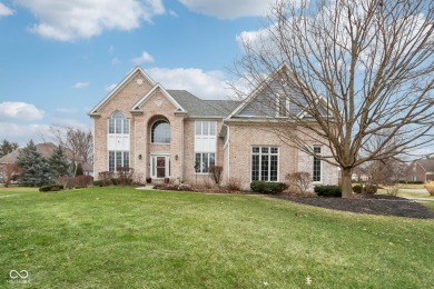 Check out this stunning 5bd/4.5-bath 3-car garage brick home in on Ironwood Golf Club in Indiana - for sale on GolfHomes.com, golf home, golf lot